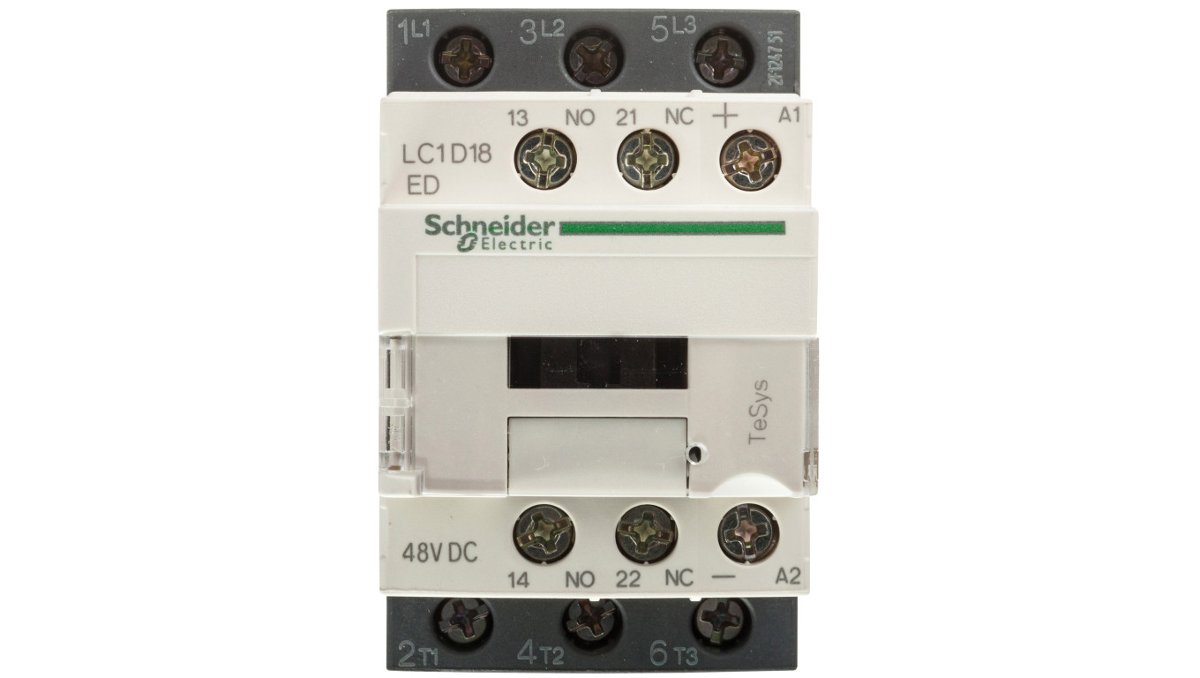 Schneider Electric Stycznik LC1D18ED 18A 48V DC 1Z+1R LC1D18ED