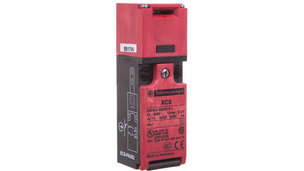 Telemecanique Telemecanique Safety switch plast.plast.key no+nc.m16 XCSPA592