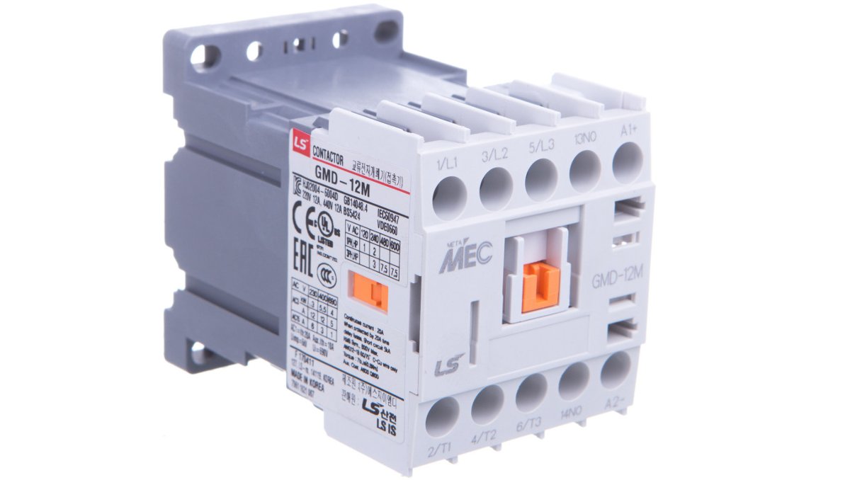 ANIRO LSIS Stycznik miniaturowy 12A 3P 1z 24V DC GMD-12M 24V DC 12M 24DC 1A