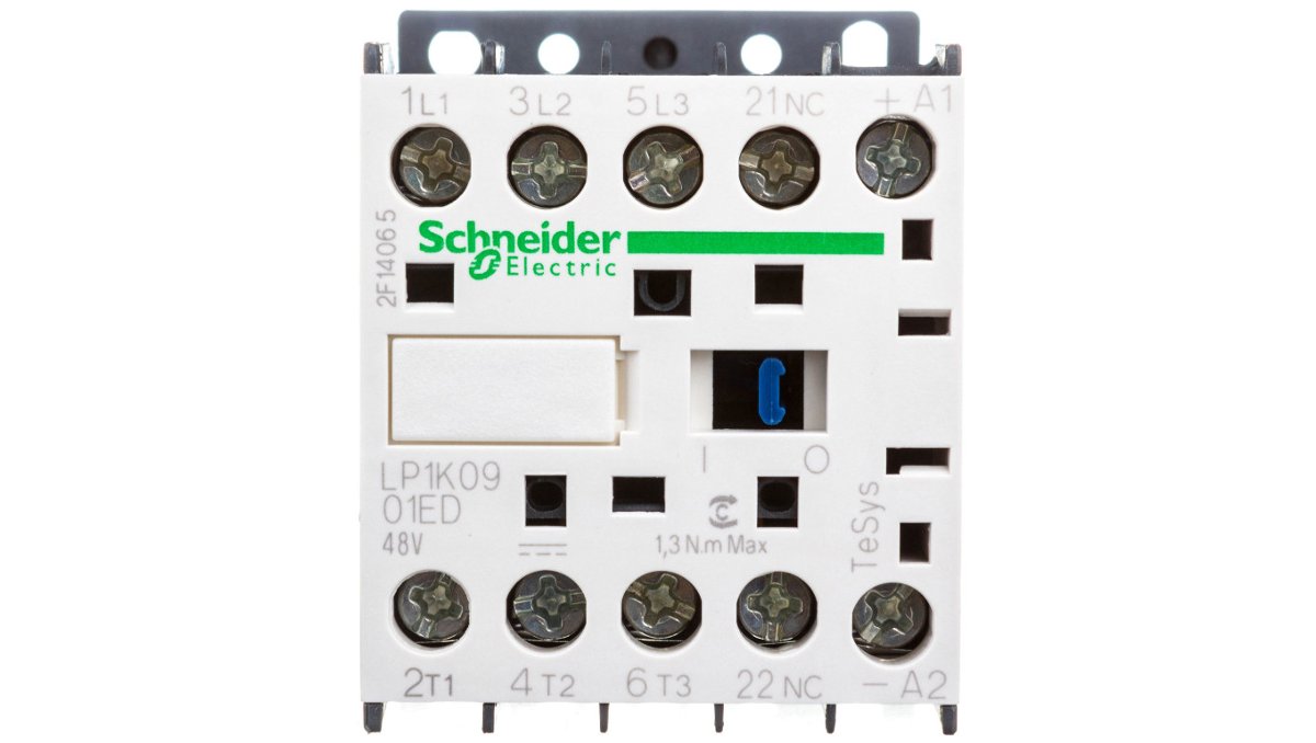 Schneider Electric Stycznik mocy 9A 3P 48V DC 0Z 1R LP1K0901ED