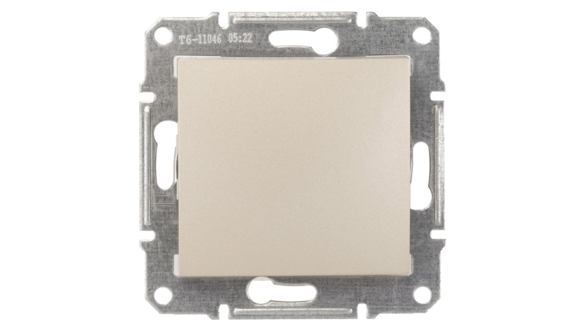 LEDart schodowy, Schneider Electric SEDNA SDN0400468, bez ramki, kolor satyna