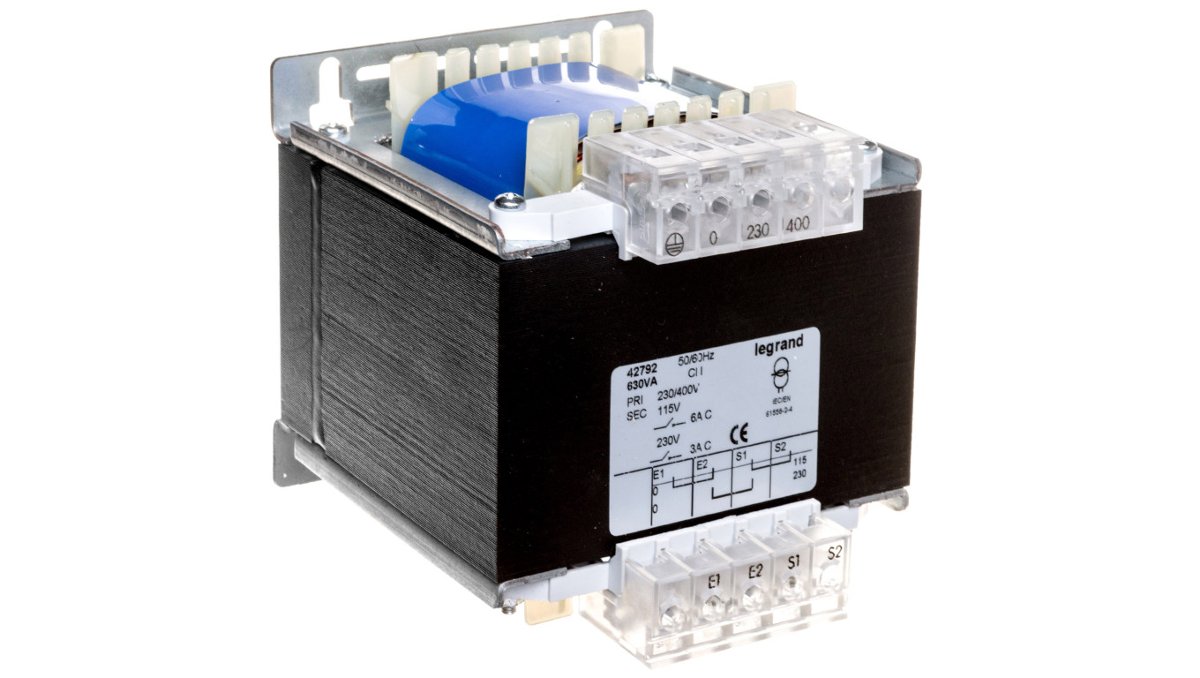 Legrand transformator 230-400/115-230 V 630 VA 042792