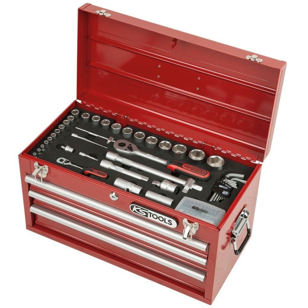 KS Tools KS Tools Uniwersalny zestaw kluczy Superlock 100 elementów 1/4