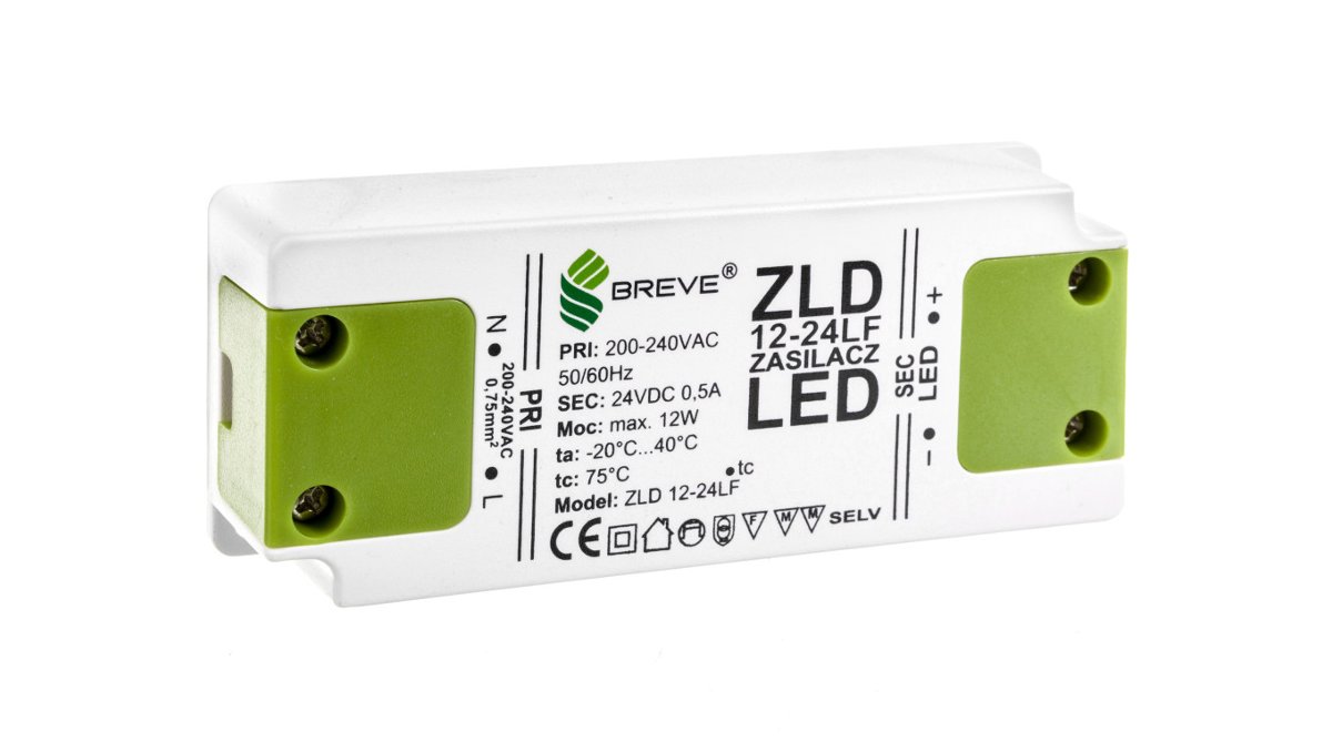 LEDart breve LED 24V DC 12W ZLD 12-24LF 0,5A 19724-9005 19724-9005