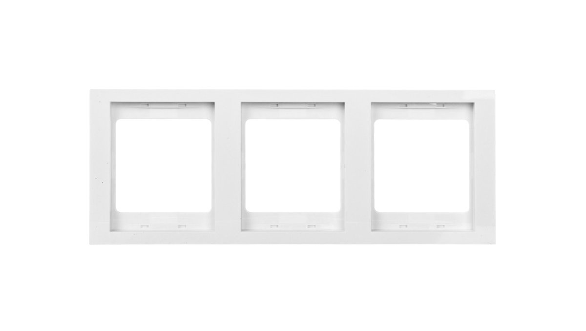 Berker K1 biały ramka 3 pionowa B_13337009