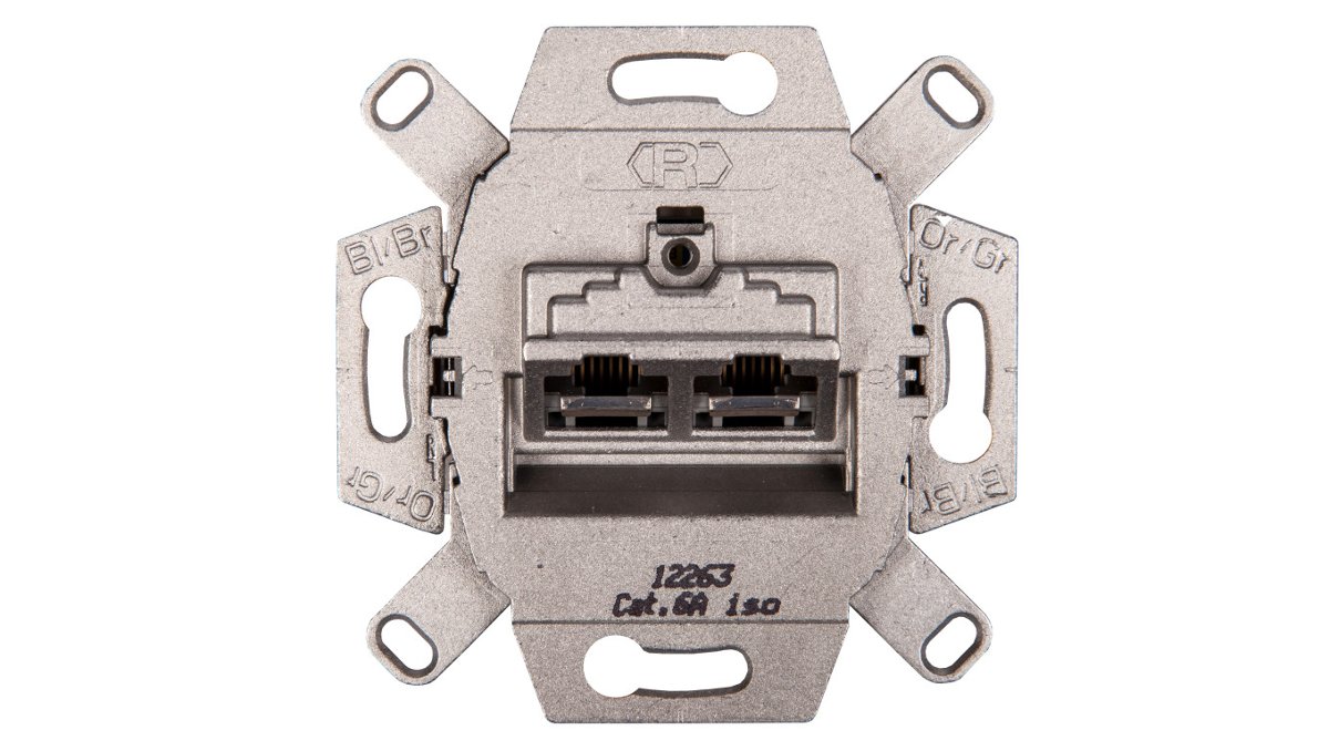 Zdjęcia - Gniazdko Berker K.1/K.5 Gniazdo przyłączeniowe UAE 8/8-biegunowe ekranowane mechanizm 4587 