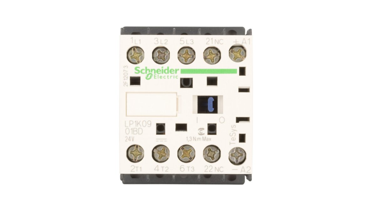Schneider Electric Stycznik mocy 9A 3P 24V DC 0Z 1R LP1K0901BD