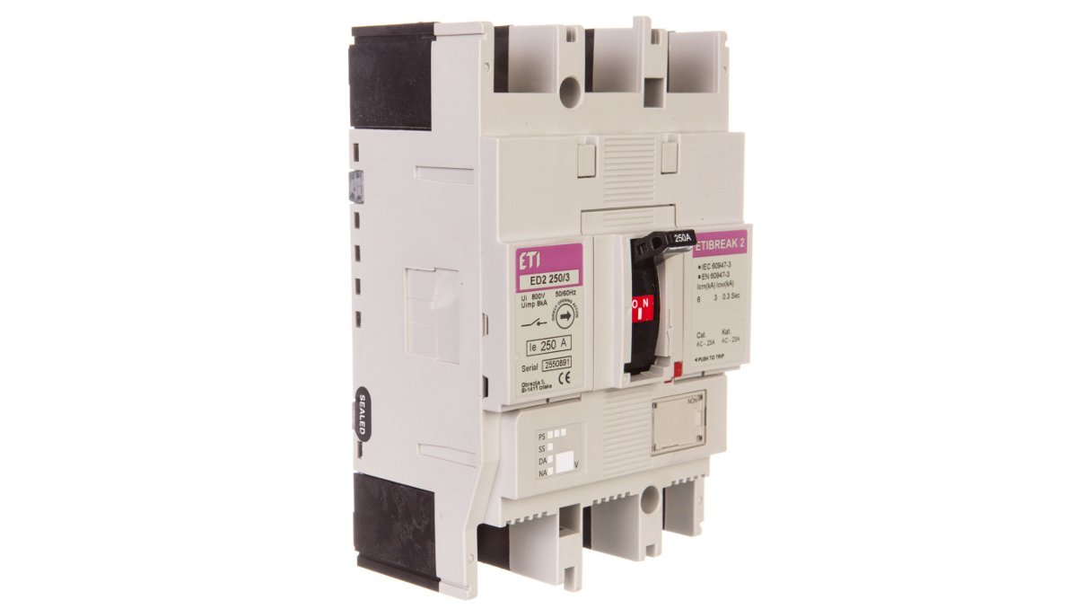Eti-Polam Rozłącznik izolacyjny 3P 250A 6kA ED2 2503 004671273 004671273