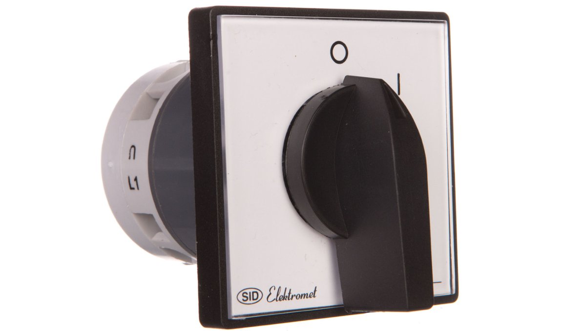 Elektromet Łącznik krzywkowy 0-I 1P 16A IP65 Łuk E16-52 951651 951651