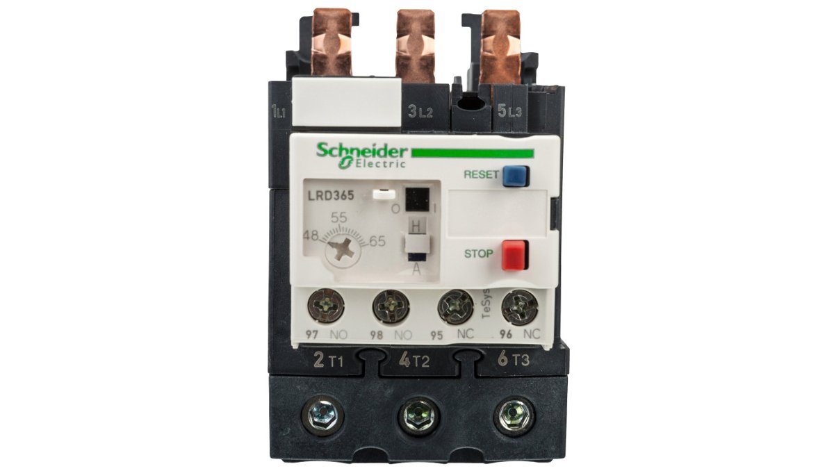 SCHNEIDER Tesys overload relay 48-65 a class 10 a lrd365 LRD365