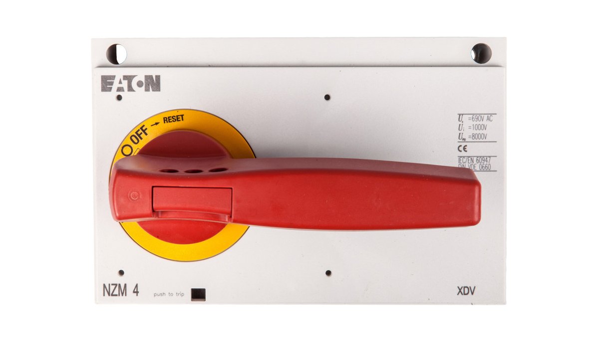 Eaton Napęd bezpośredni czerwono-żółty z blokadą NZM4-XDVR 266610 266610