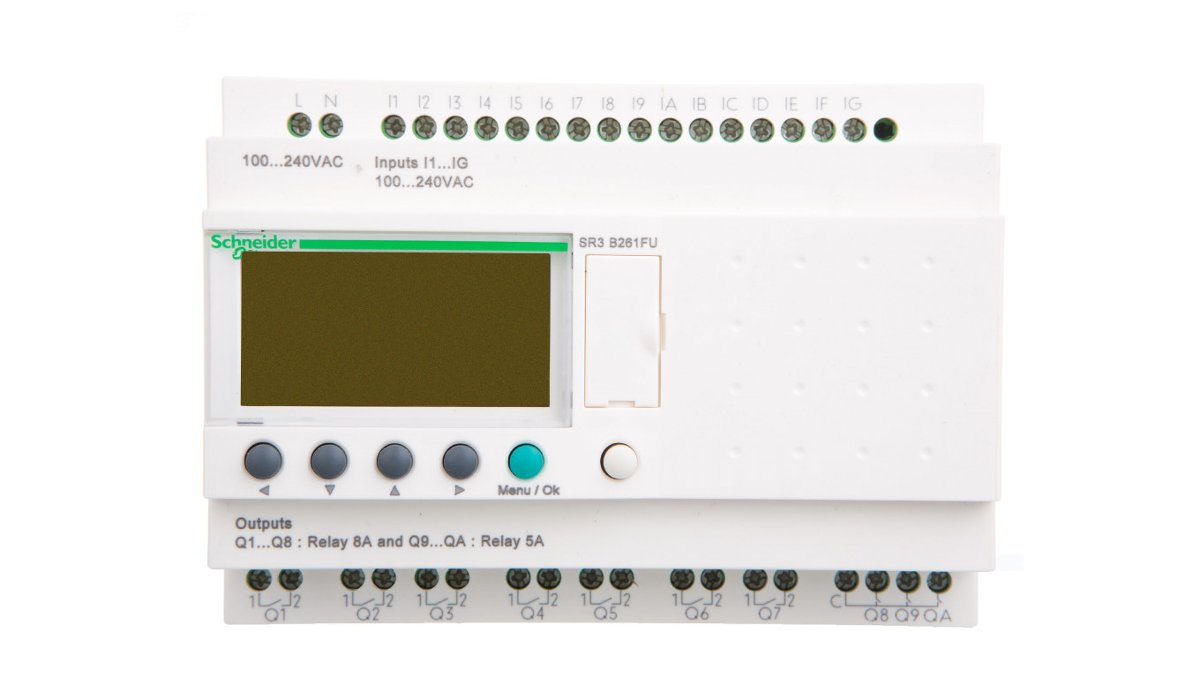 Schneider Electric Moduł PLC ZELIO LOGIC SR3 B261FU