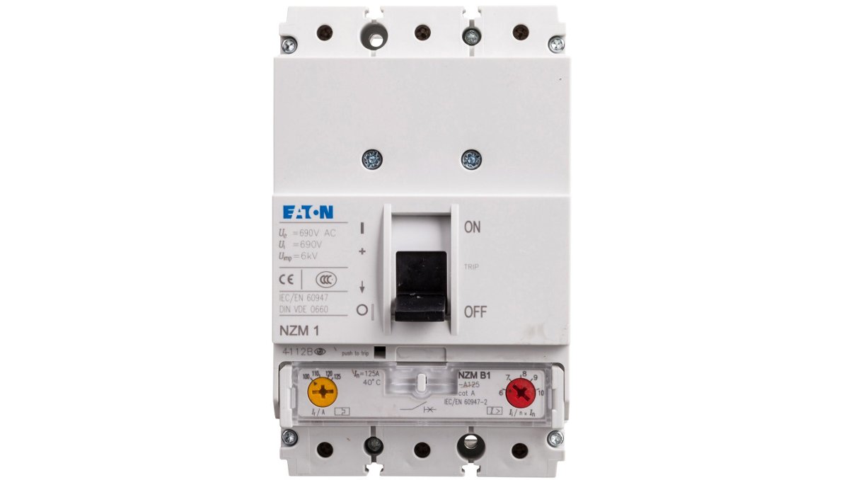 Eaton Wyłącznik mocy 3P 125A 25kA NZMB1-A125 259080 259080