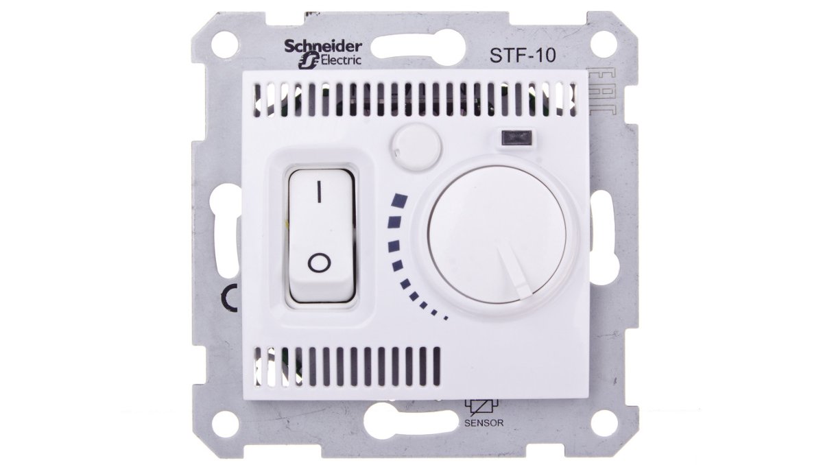 Schneider Sedna Regulator temperatury podłogowy biały SDN6000321