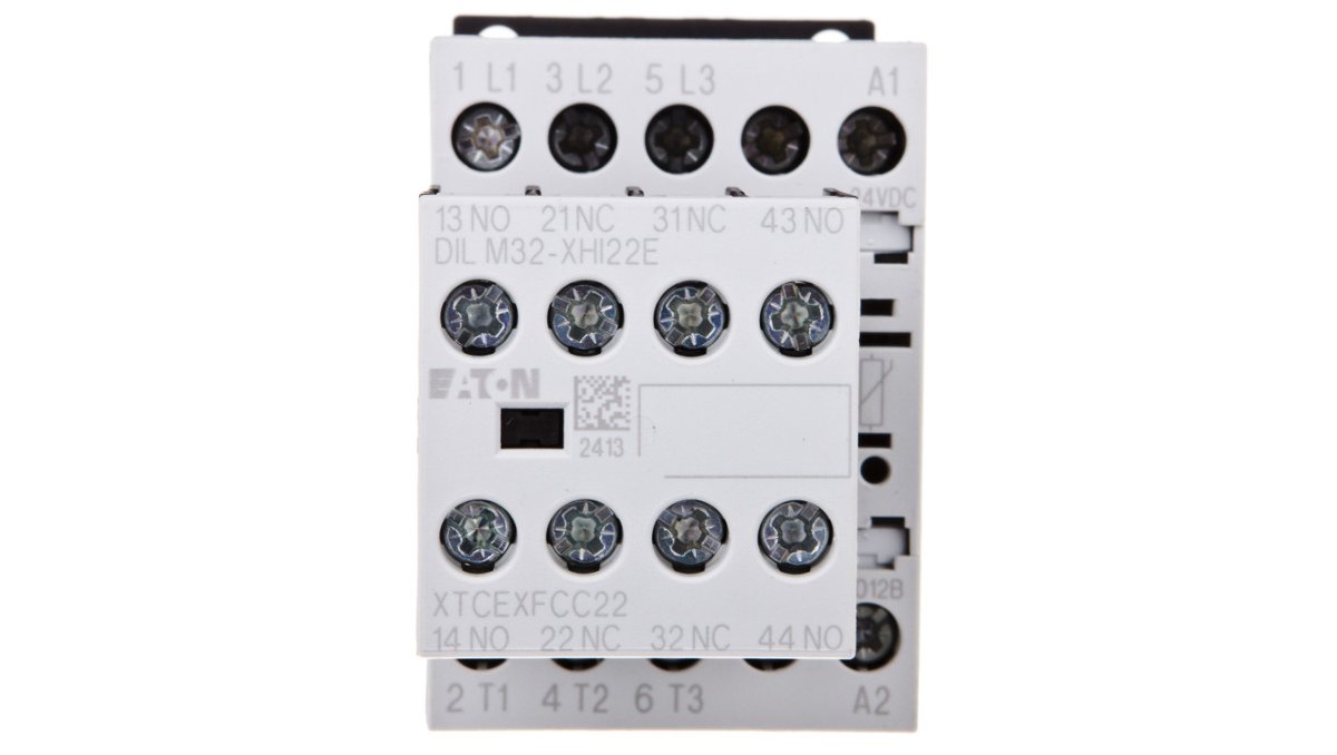Eaton Stycznik mocy 12A 3P 24V DC 2Z 2R DILM12-22(24VDC) 106369 106369