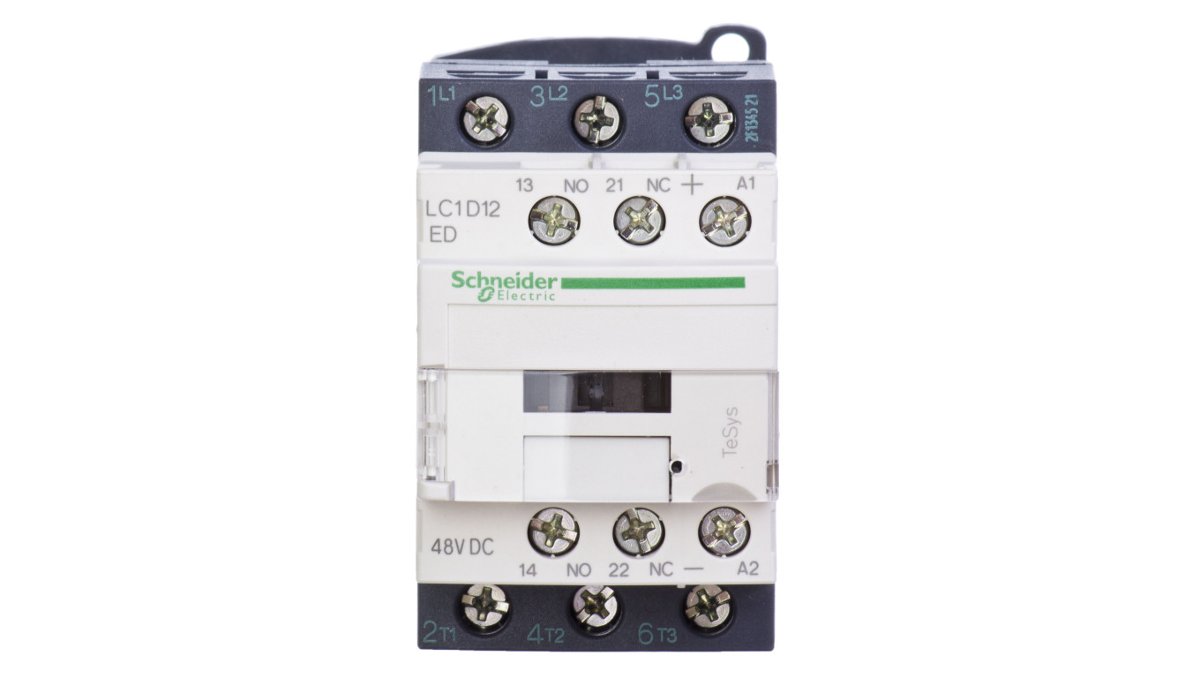 Schneider Electric Stycznik mocy 12A 3P 48V DC 1Z 1R LC1D12ED