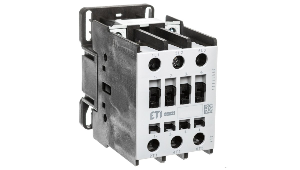 ETI POLAM Stycznik mocy 32A 3P 230V AC 1Z 0R CEM32.10-230V-50/60Hz 004646123