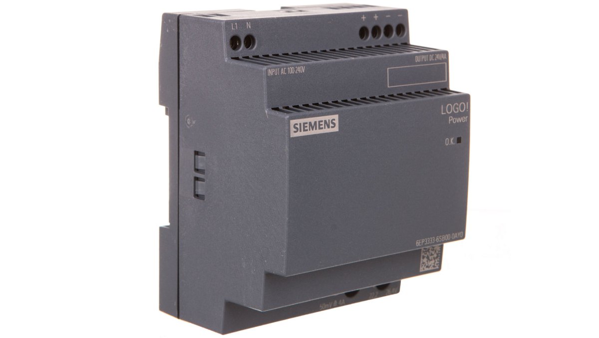Siemens Logo!power 24 v / 4 a stabilized power supply 6EP3333-6SB00-0AY0