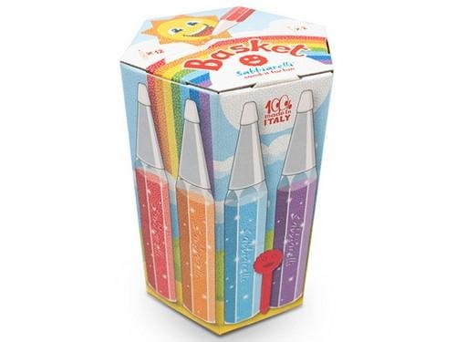 Sabbiarelli Sabbiarelli - Zestaw 12 Kolorowych Pisaków z Magicznym Piaskiem do Kolorowania 3l+ Sabbiarelli