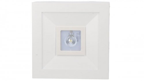 AWEX Oprawa awaryjna LOVATO N ECO LED 1W 135lm 3h jednozadaniowa AT biała LVNO/1W/E/3/SE/AT/WH