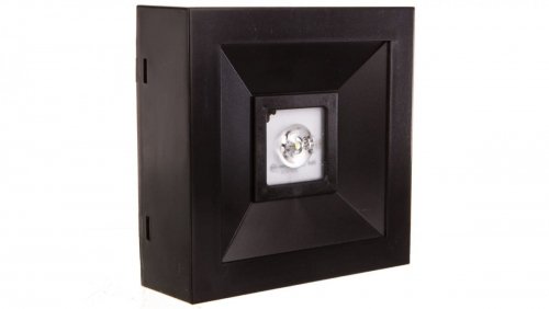Awex Oprawa awaryjna LOVATO N ECO LED 3W 315lm (opt. otwarta) 1h jednozadaniowa czarna LVNO3WE1SEXBL LVNO/3W/E/1/SE/X/BL