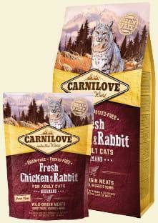 Carnilove Fresh Chicken & Rabbit Gourmand 6 kg