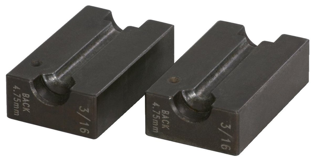 KS TOOLS Zestaw szcz?k mocuj?cych, 4,75 mm, 3/16”