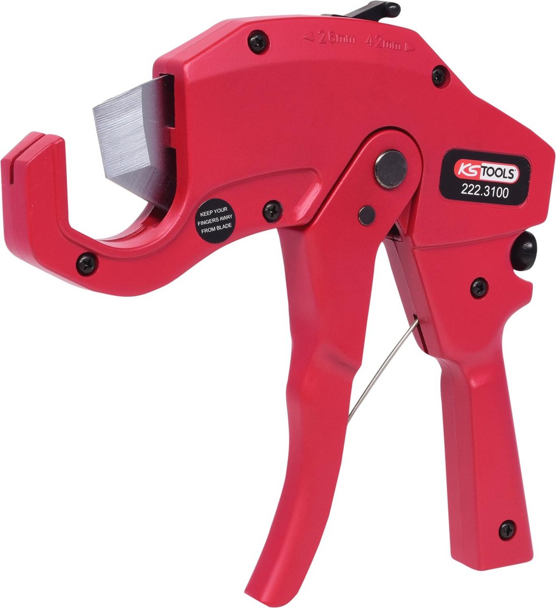 KS TOOLS Pistolet przecinajacy do rurz tworzywa sztucznego Ø 6 - 42