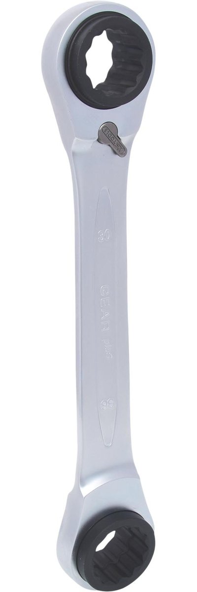 KS Tools 503.4554 Gear + Podwójny klucz oczkowy 30 X 36  32 X 34 MM ,4-in-1, R/L 503.4554