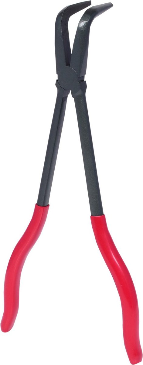 KS TOOLS Szczypce plasko-okragle, zagiete pod katem 90°, ekstra