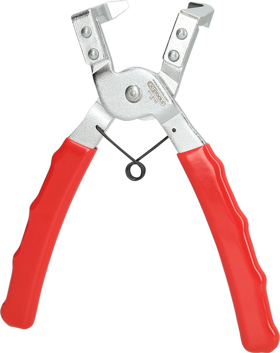 KS TOOLS Obc?gi do klipsów, wygi?te