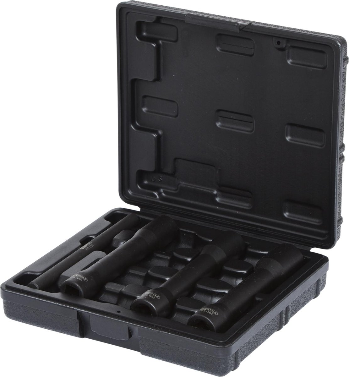 KS Tools 913.1290 1/2 cala specjalny zestaw ausdreh orzech, bardzo długie, 4-częściowy, 17  21 MM 4042146204733