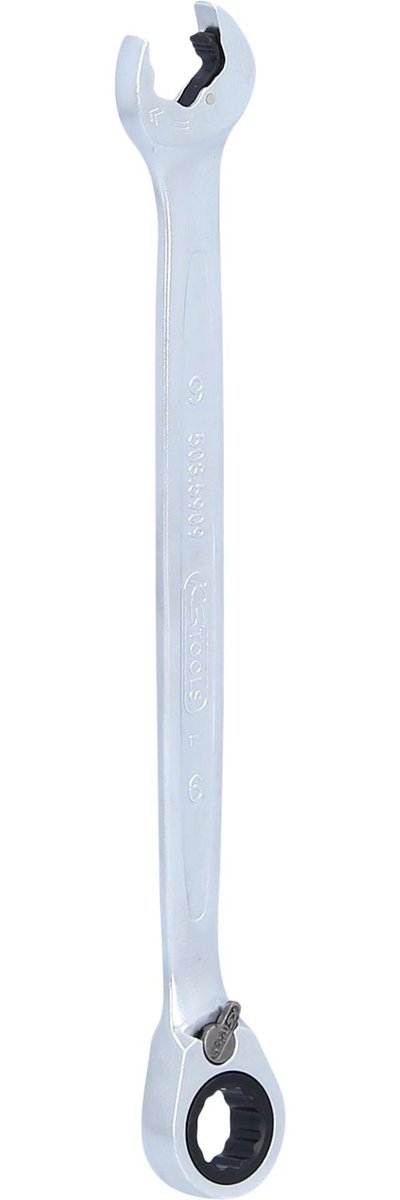 KS Tools 503.5909 zapadkowy klucz płasko oczkowy z funkcją maulratschen, R/L, 9 MM 503.5909