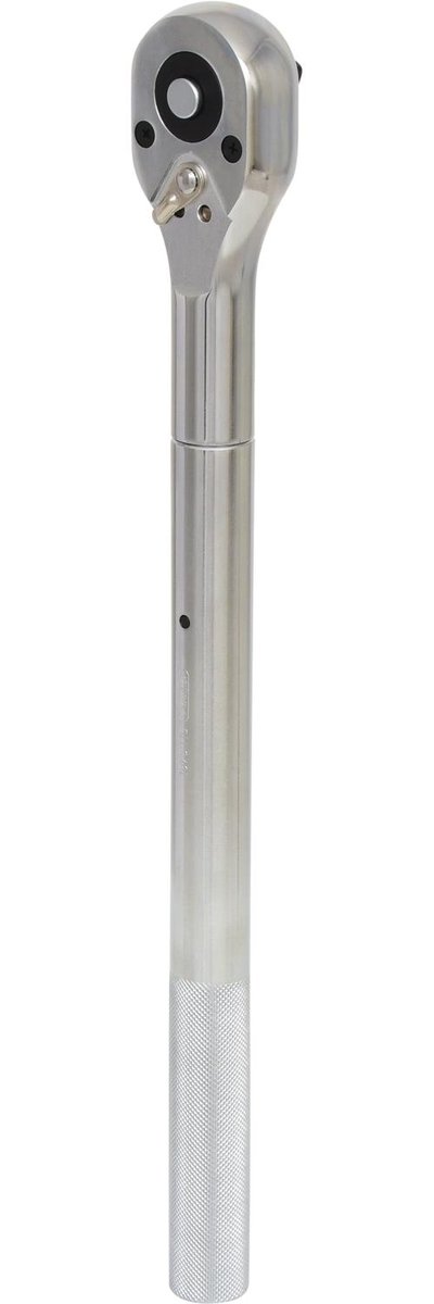 KS Tools 911.3401 pokrętło zapadkowe 3/4 cala Chrome Plus, 24 zębów 4042146051900