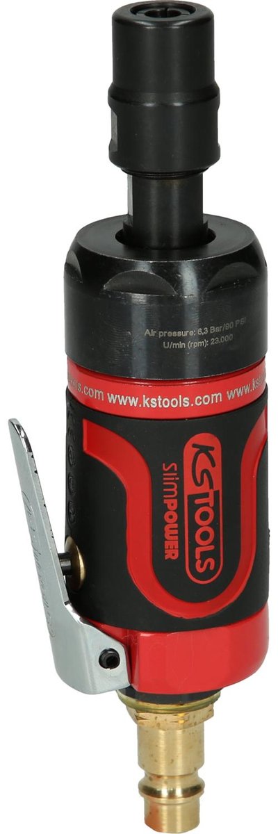 KS Tools 515.5530 Slim Power Mini-sprężonego powietrza-pręta chleifer, proste