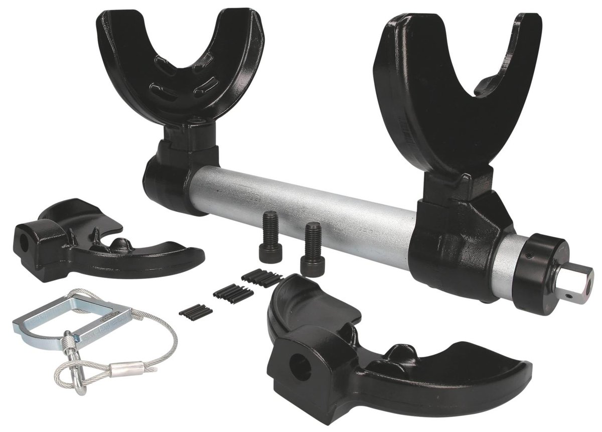 KS TOOLS Uniwersalny zestaw ?ci?gacza do spr??yn, 6-szt