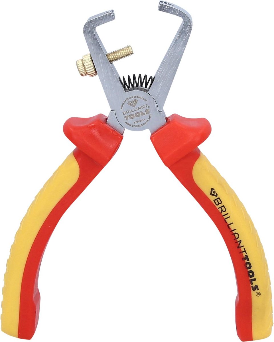 Brilliant Tools VDE Szczypce do ?ci?gania izolacji, 168 mm