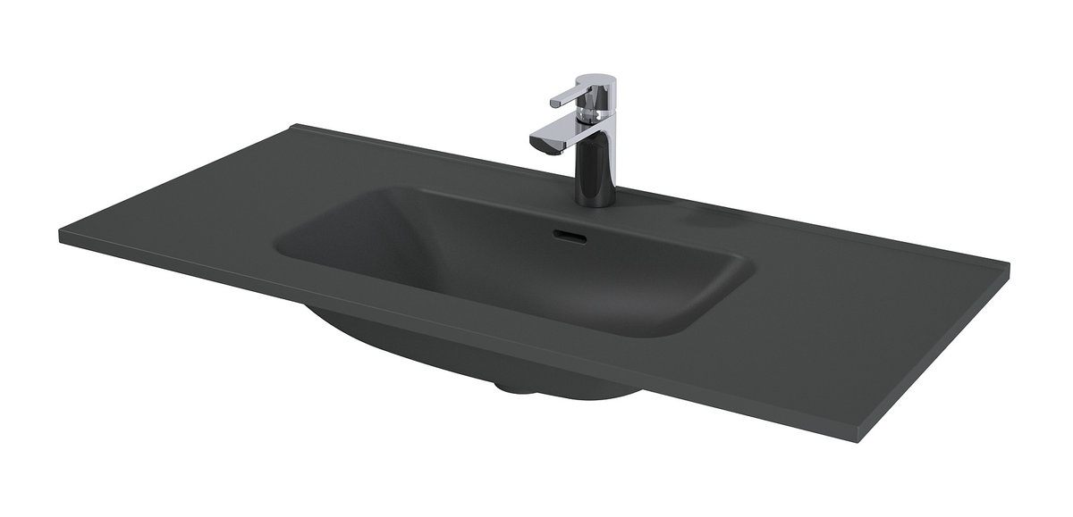 Elita Skappa umywalka 100,8x46 cm meblowa prostokątna antracyt mat 146071