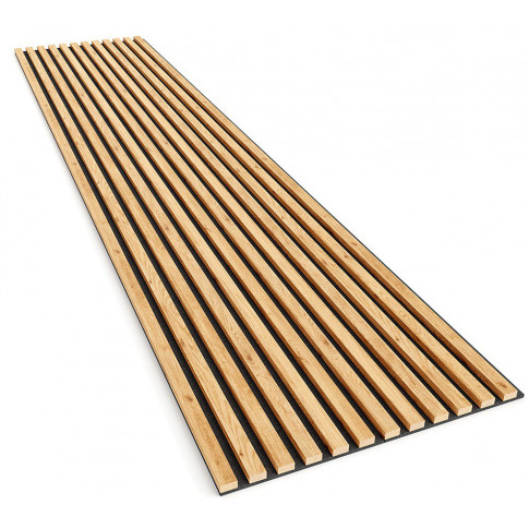 Akustyczne panele lamelowe 2 szt. dąb naturalny H5-H79