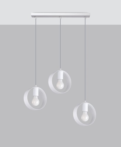 Titran lampa wisząca 3-punktowa biała SL.1138