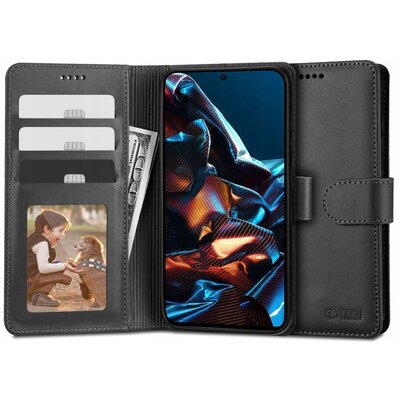 Etui TECH-PROTECT Wallet do Xiaomi Redmi Note 12 Pro/Poco X5 Pro 5G Czarny