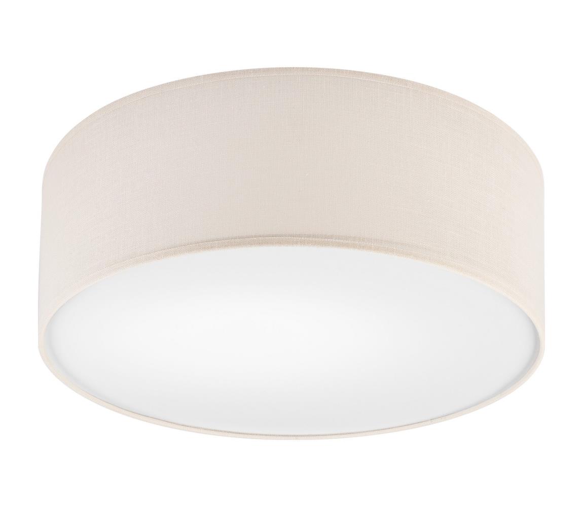 Plafon SIRJA 1xE27/60W/230V śr. 35 cm kremowy