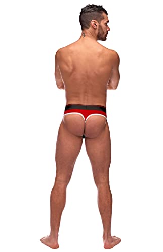 Male Power 414265BRSM-stringi czarne S/M