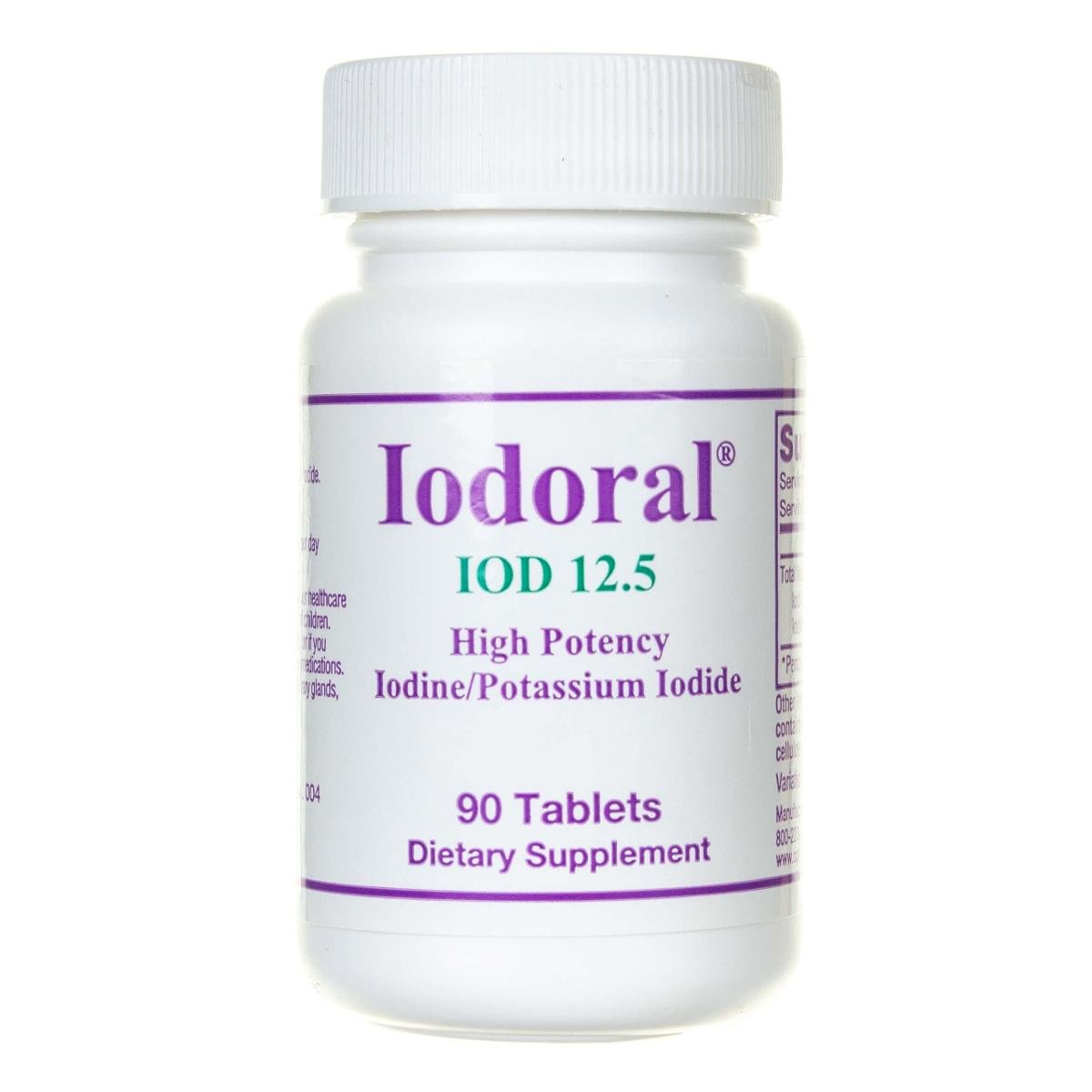 Optimox Optimox Iodoral 12,5 mg - 90 tabletek IOD90NV