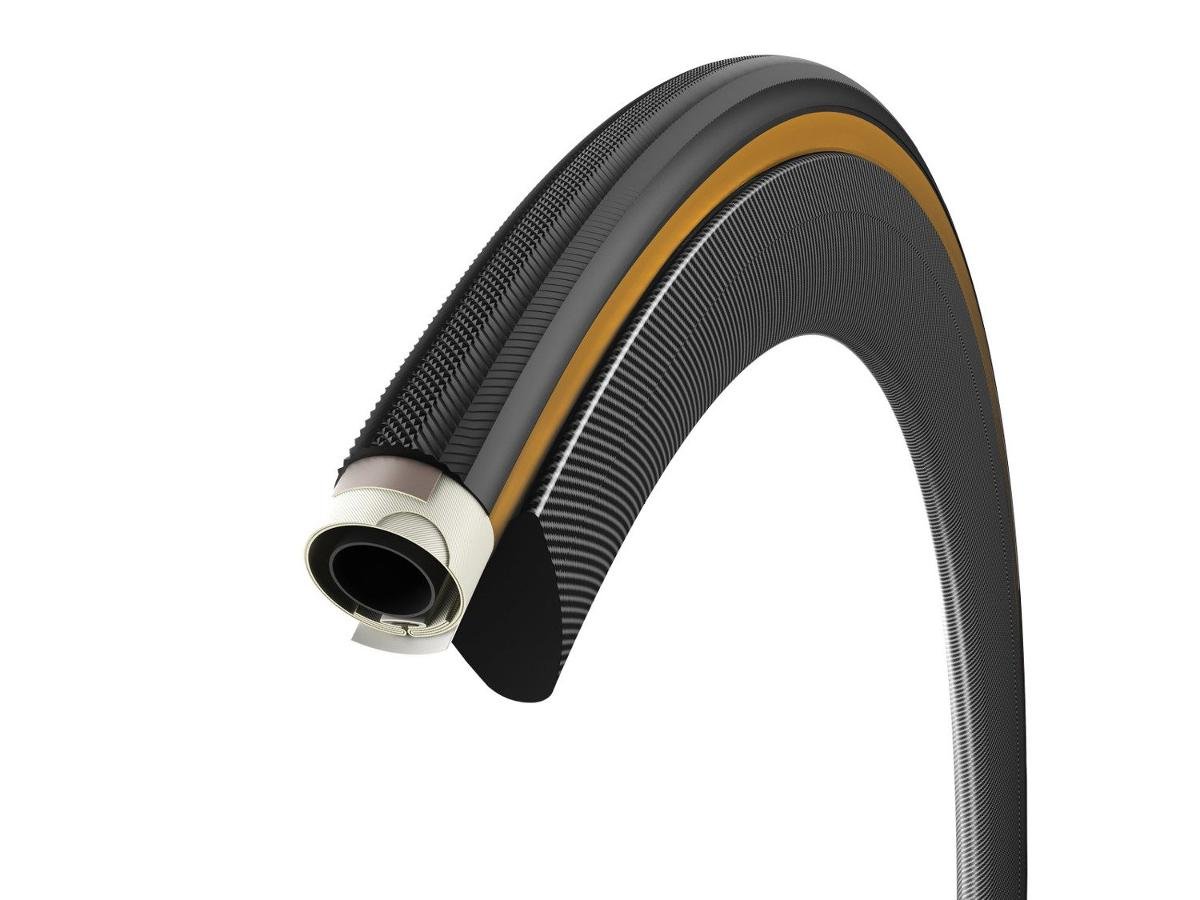 Vittoria Rally Tubular Tyre 700x25C, beige 25-622 | 700x25c 2021 Opony do rowerów elektrycznych 471183