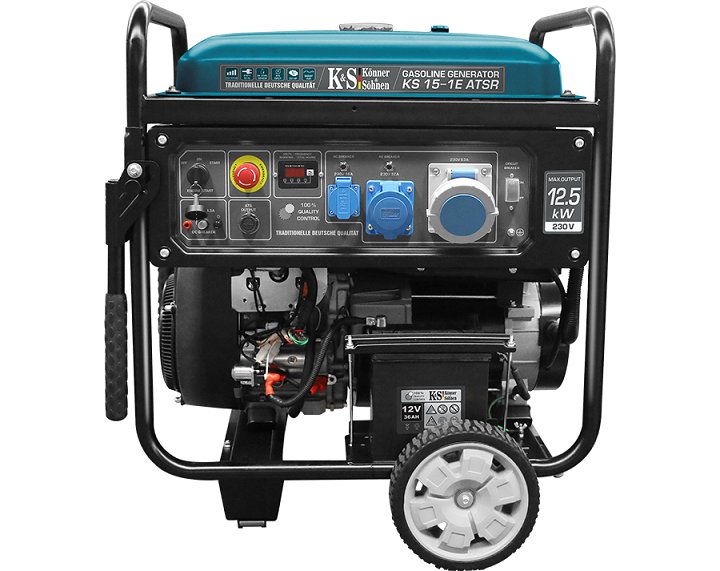 Könner & Söhnen Könner & Söhnen Generator Prądotwórczy Benzynowy 12kW 230v KS 15-1e Atsr Ks15-1eatsr KS15-1EATSR