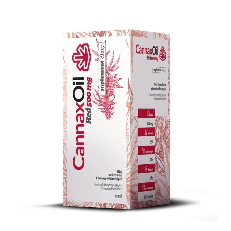 CannaxOil CannaxOil Red 500 mg Olej z ekstraktu konopii