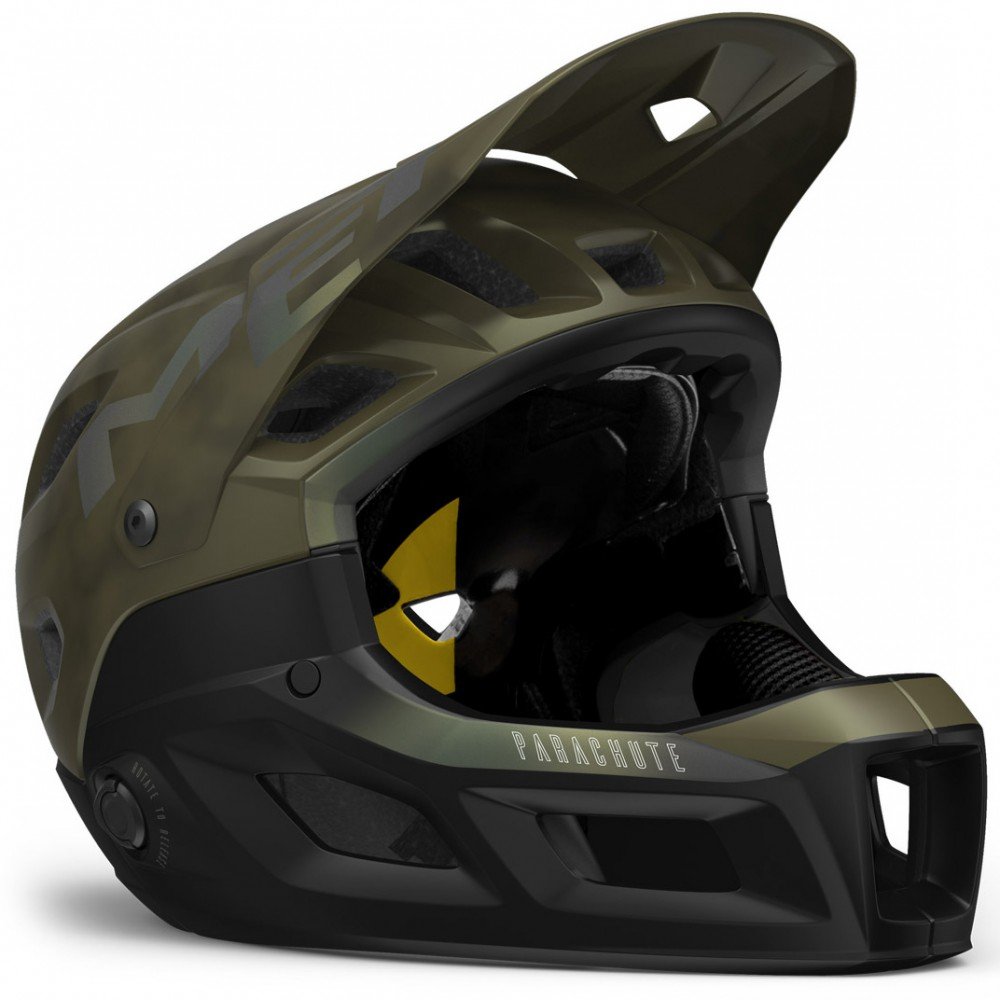 Kask MET PARACHUTE MCR MIPS full face L 58-61cm oliwkowy-czarny 2022