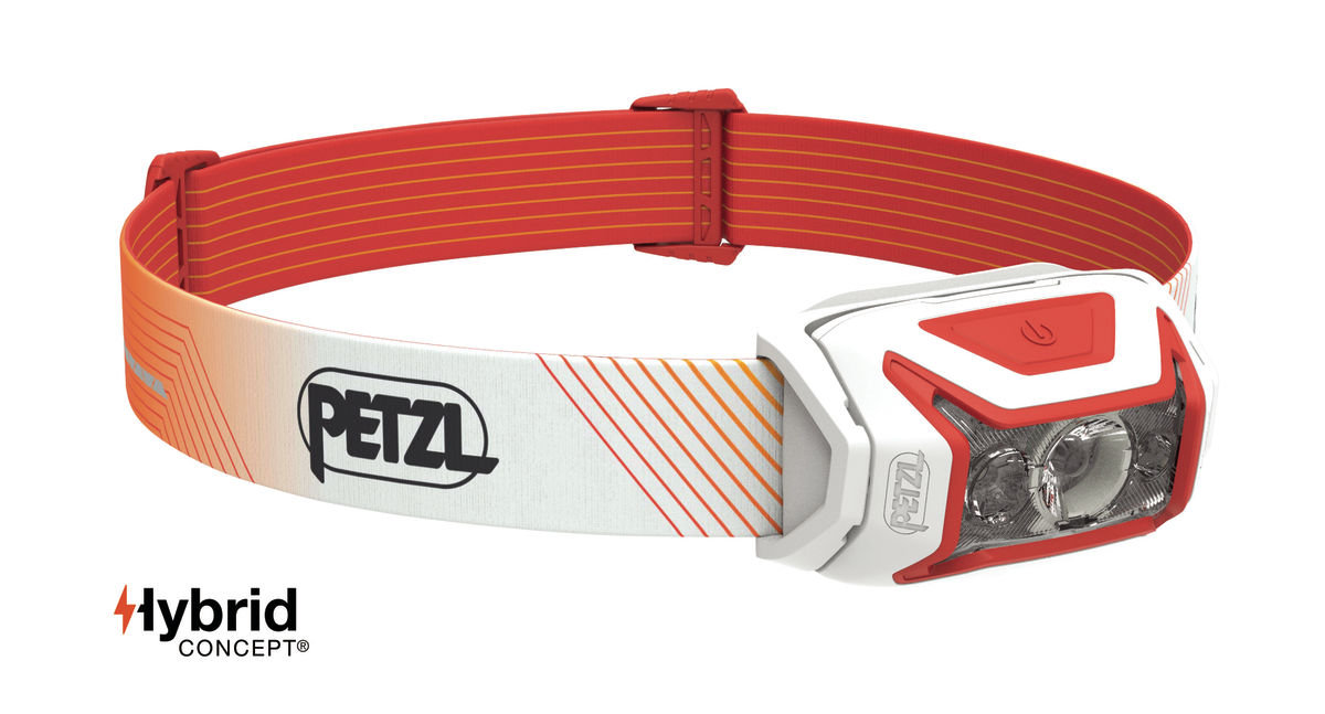 Latarka czołowa Petzl Actik Core 2022 - Red - 600 lumenów (E065AA03)