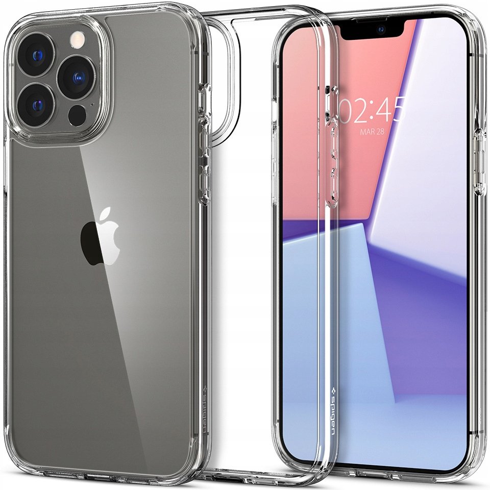 Spigen Obudowa dla telefonów komórkowych Crystal Hybrid na Apple iPhone 13 Pro Max ACS03242